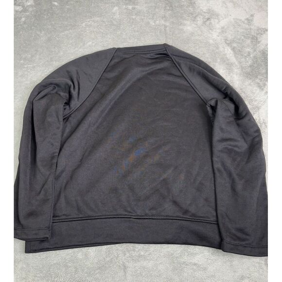 Alexander Wang Black Sweatshirt with Silver Button Accents - Picture 2 of 8